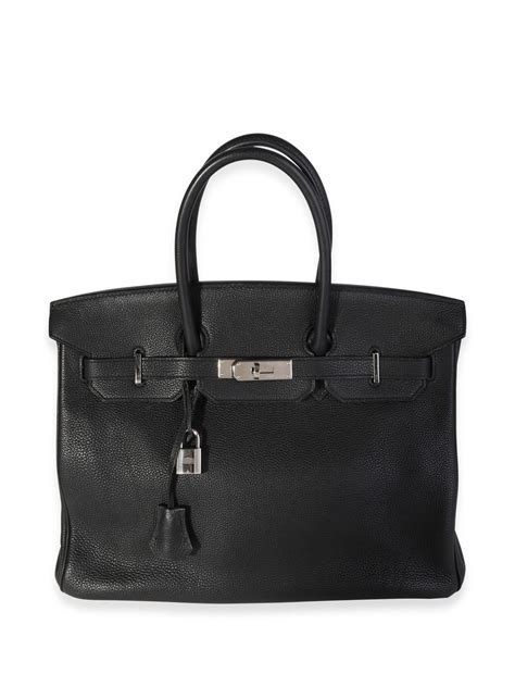 hermes birkin bag in black|pre owned hermes birkin.